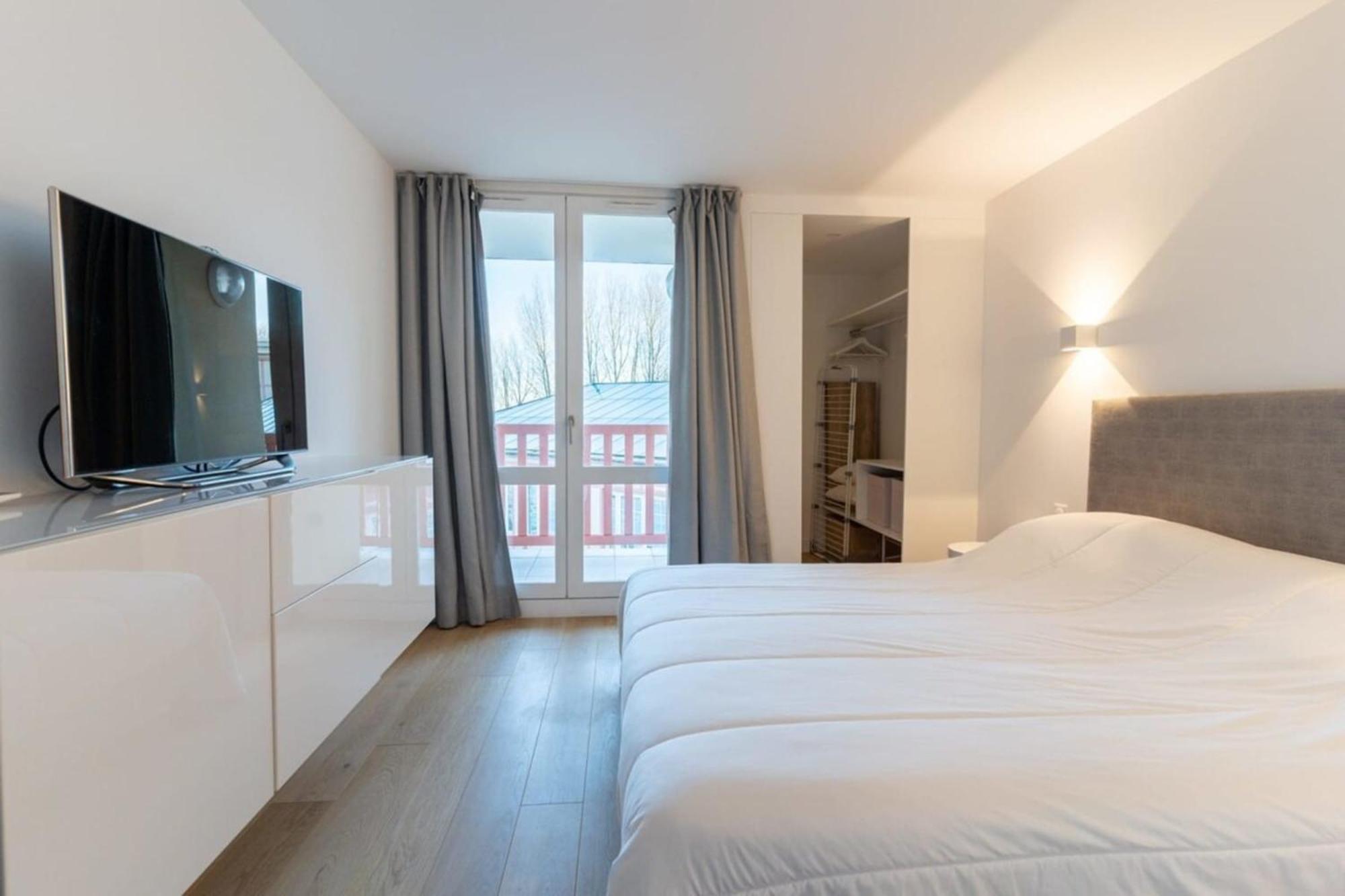 Beautiful Flat With Swimming Pool Tennis Court And Parking 148 Le Touquet ภายนอก รูปภาพ